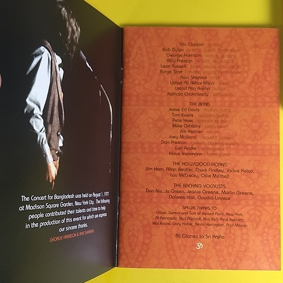 George Harrison: The Concert For Bangladesh DVD set - Picture 13 of 17